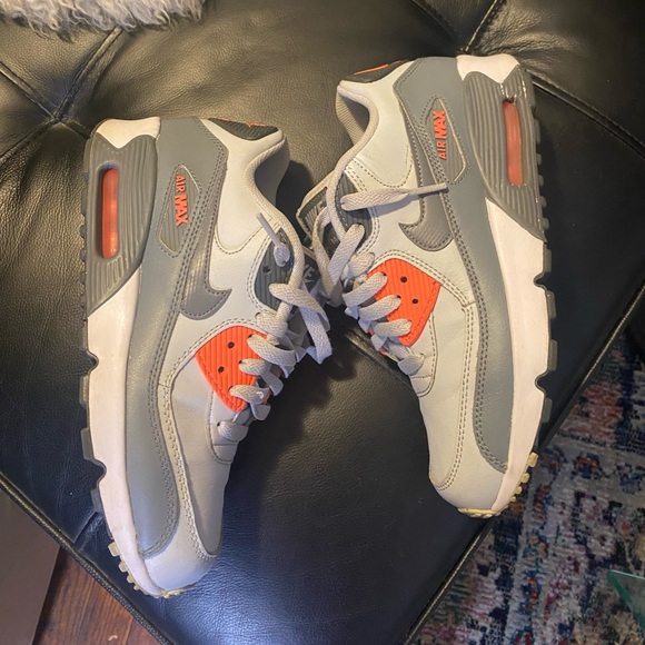 EUC Nike Air Max 90 LTR GS SZ 6/WMNS 7.5 Pure Platinum - Picture 7 of 16